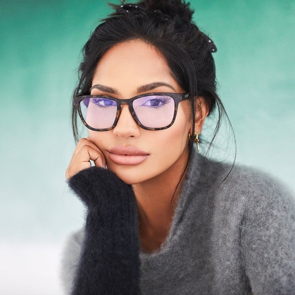 QUAY Hardwire Mini Tortoise Bluelight Glasses 🤎 - Picture 4 of 14